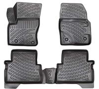 Lot de Tapis en Caoutchouc, Design 3D, pour Ford C-Max 2003-2010, Bord Extra Haut de 5 cm