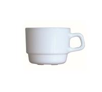 Lot de tasses Arcoroc Restaurant Blanc verre 190 ml Infusion 12 Unités