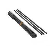 Lot de tiges de soudage innovantes en plastique 2050X efficaces pour réparer les matériaux ABS, PP, PVC, PE (PP noir)