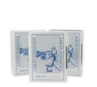 Lot de tine de Sablés d'asnelles - 3 Boites cartons de 500g - Produits-Normandie