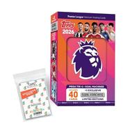 Lot de topps - Cartes à collectionner Premier League 2025/26 + pochettes exclusives Collect-it (1 Mega Tin Box (sélection aléatoire)
