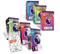 Lot de Topps - Cartes à collectionner Premier League 2025/26 + pochettes exclusives Collect-it (toutes les 3 boîtes Mega Tin différentes + toutes les 3 boîtes Super Tin différentes)