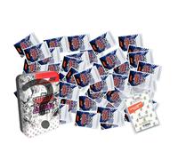 Lot de Topps - Turbo Attax Formule 1 2024 - Cartes à collectionner - 50 cartes différentes aléatoires + 1 boîte en étain vide aléatoire + pochettes exclusives Collect-it