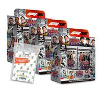 Lot de Topps - Turbo Attax Formule 1 2025 - Cartes à collectionner + pochettes exclusives Collect-it (3 écrans (72 booster))