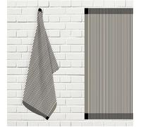 Lot de torchons de cuisine coton KENT taupe et ecru, par Soleil d'ocre