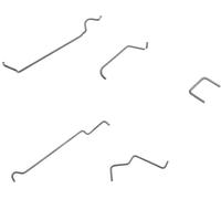 Lot de tringles gaz et starter compatible avec Stihl 020T et MS200T
