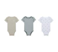 Lot de trois bodys différents Nike E1D1 pour bébé (0-9 mois) Multicolore/Mica Green 0-3M