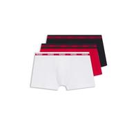 HUGO Boxers Trunk Triplet Planet – Lot de 3 – Coton stretch avec logo – Taille L