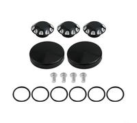 Lot de trois cache-essieux chromés en aluminium CNC pour CanAm pour Ryker tous les modèles 41411 - Pièces de roulement de roue compatibles