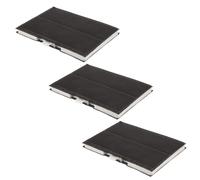 Lot de trois filtres de charbon actif Hotte (00705432 BOSCH CONSTRUCTA NEFF SIEMENS VIVA)