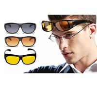 Lot de trois paires de lunettes de vision nocturne : Gris / x1