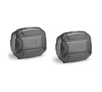 Lot De Valises Monokey Trekker Lite 35+35L Pour Moto Noires Givi TRK35BBPACK2