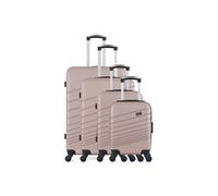 Lot de valises Tigre de Wave Paris : 4 / Grande + Weekend + Cabine + XXS