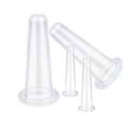 Lot de ventouses pour le visage, verres à vide en silicone pour massage | Cadeau relaxant de soin du visage pour femme, fille, sœur, épouse, petite amie, amie