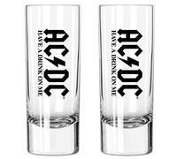 Lot de verres à shots de AC/DC - Have A Drink On Me - pour Indifférent - transparent Standard