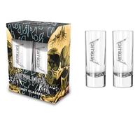 Lot de verres à shots de Metallica - Logo - pour Indifférent - transparent Standard