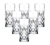 Lot de verres à vin - Cristal RCR - Collection Melodia High Ball High Ball; Water Glass