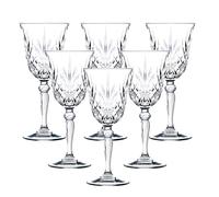 Lot de Verres à vin - Cristal RCR - Collection Melodia Water Red Wine Stem