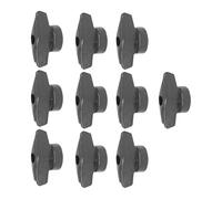 Lot de vis de rondelle en feutre pour cymbales de tambour avec base en caoutchouc antidérapant et tampons d'amortissement pour instruments de percussion professionnels