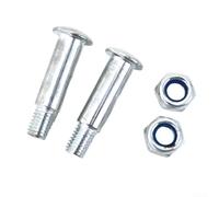 Lot de vis de roue pour compresseur d'air, convient pour roues de roulettes à trou intérieur de 12 mm (A)