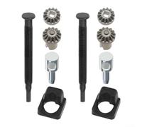 Lot de vis tendeur de réglage de chaîne pour tronçonneuse CS-400 CS400 CS-450 compatible avec 2 ensembles de pièces de rechange V651000001 V651000011