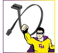 Lot de x10 Câbles SATA Alimentation Lenovo 4 Pins pour PC Lenovo M73 83 93