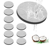 Lot de10 Filtre Eau pour Bouteilles Filtrantes Brita Fill & Go, Filtrants à Eau Recharge Compatible avec Bouteilles Filtrantes Brita Filtre, Élimine Efficacement Chlore, Particules et Autres Impuretés
