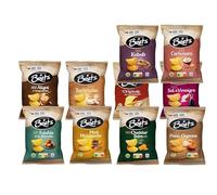 Lot Découverte assortis CHIPS BRETS ondulées saveur Chips Brets ondulées - 125 g et Croquante ONDULÉES Idéales pour l'Apéritif 125 G LOT DE 10 paquets
