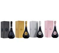 Lot découverte Champagne de Venoge - Cuvée Princes : une bouteille Blanc de Blancs, une bouteille Blanc de Noirs, une bouteille Extra brut, une bouteille Rosé 75cl