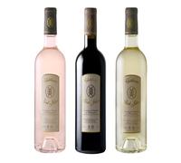 Lot Découverte Château Saint Julien - 3x75cL - Rosé 2021, Blanc 2021, Rouge 2019