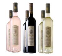 Lot Découverte Château Saint Julien - 6x75cL - Rosé 2021, Blanc 2021, Rouge 2019