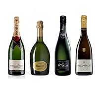 Lot Découverte de 4 Champagnes Brut 75cL