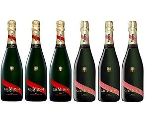 Lot découverte Mumm Brut et Rosé 6x75cl