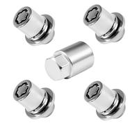 Lot d'écrous antivol M12 x 1,5 pour Toyota Avalon C-HR Camry Celica Corolla Matrix Mirai MR2 Prius RAV4 Sienna Solara et Lexus, chromé, remplacement de e verrouillage de roue Toyota 00276-00900