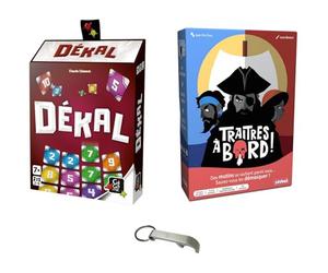 Lot Dekal + Traîtres A Bord Version Française + 1 Decap Blumie (Traitres + Dekal)