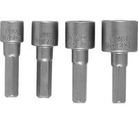 Lot d'embouts à emmanchement 7 mm, 8 mm, 10 mm, 13 mm Bosch Accessories 2609255904 Propulseur 1/4\ (6.3 mm)