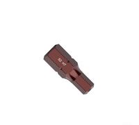 Lot d'embouts de tournevis étoile Torx H4 H5 H6 H7 H8 H10 H12 10 mm Tige hexagonale S2 en acier magnétique pour perceuse électrique, outils à main, atelier (H7)