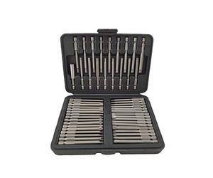 Lot d'embouts de vis de sécurité XXL longues Bitbox 50 embouts Torx hexagonaux à dents multiples