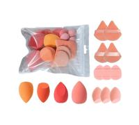 Lot d'éponges de maquillage pour le visage | Éponge pour fond de teint | Blender Powder Puff Outils de maquillage pour mélanger le fond de teint, la crème, la poudre