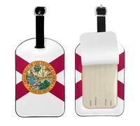 Lot d'étiquettes de bagage avec drapeau de l'État de Floride pour homme et femme