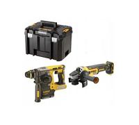 LOT DEWALT MEULEUSE DCG405 + PERFORATEUR BURINEUR DCH273 XR 18V (sans batterie + coffret)