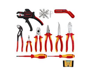 Lot d'extension pour assortiments électricité 13 outils - 7 outils isolés 1000V KNIPEX - 002090V02