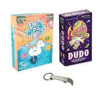 Lot Dice Pool Party + Dudo Amigo Version Française + 1 Decap Blumie