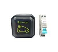 Lot Disjoncteur Différentiel + Prise Legrand Green Up