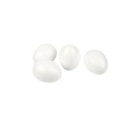 Lot d'oeufs en polystyrène - 10 cm - 25 pcs