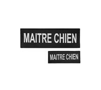 Lot dossard + bande poitrine Sécu-One MAITRE CHIEN
