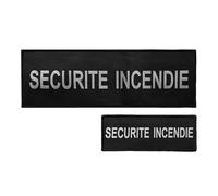 Lot dossard + bande poitrine Sécu-One SECURITE INCENDIE