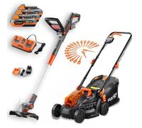 Lot d'outils de jardin sans fil - FUXTEC FX-E1RM20-Set 40V (2x20V) & FX-E1RT20 20V