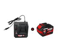 Lot d'un Chargeur Rapide et d'une Batterie 18V 8Ah