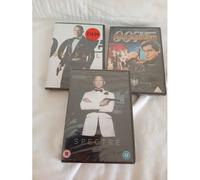 Lot Dvd James Bond 007 Skyfall / The Living Daylights / Spectre